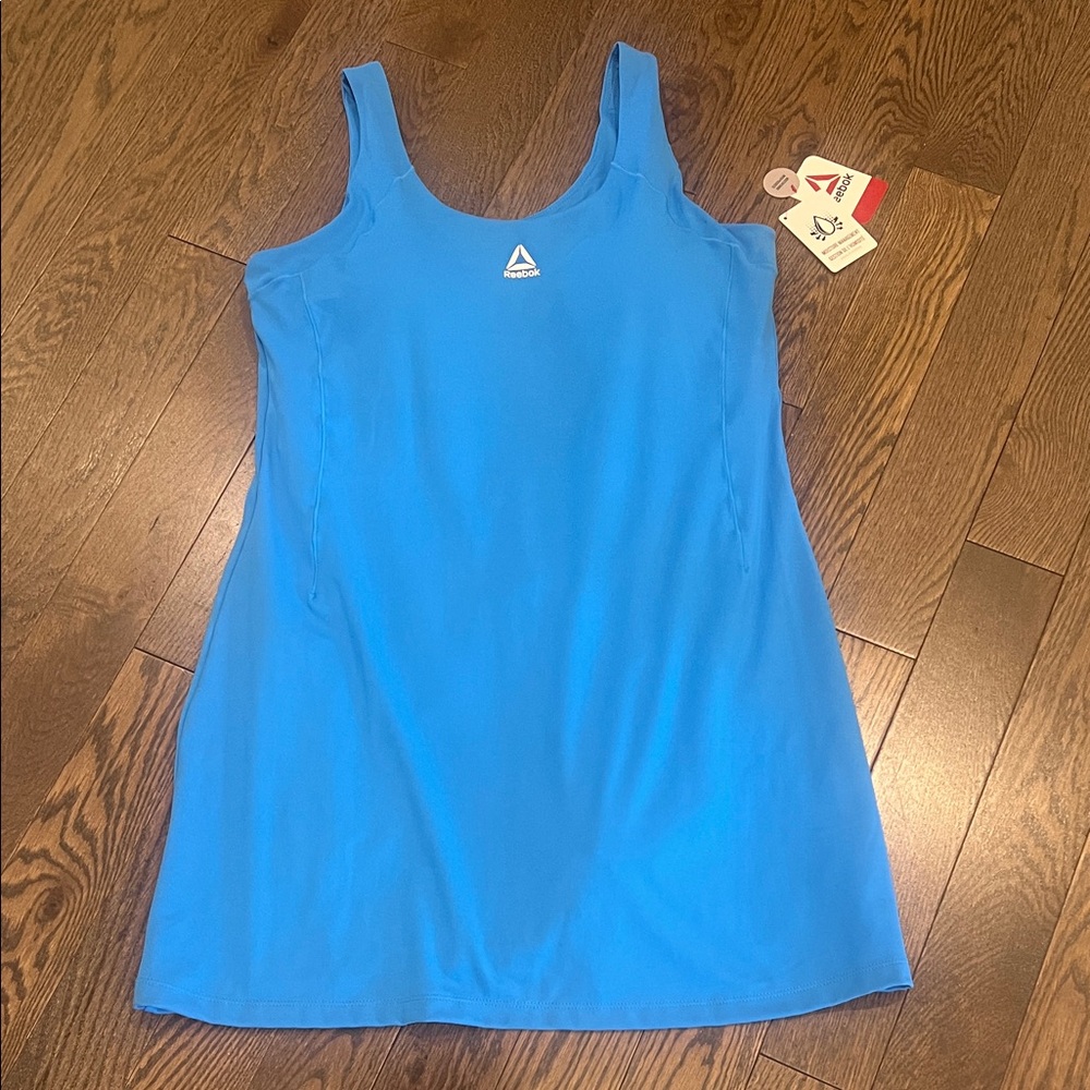 Reebok ACE Active Dress built in padded bra and shorts with pocket - NWT